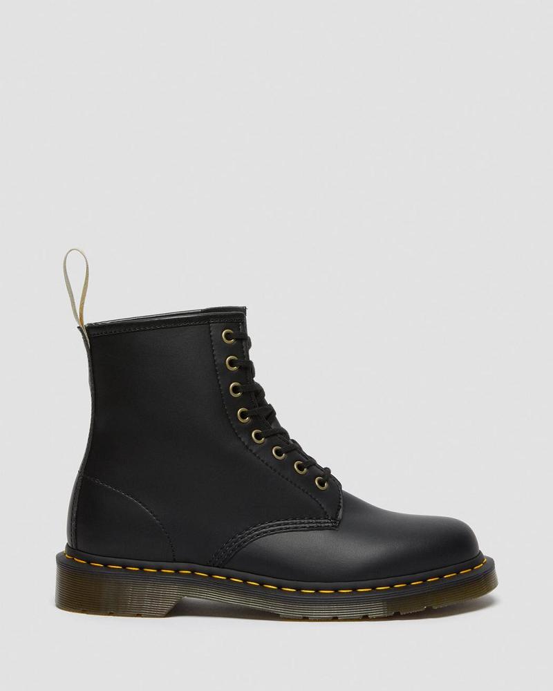 Dr Martens Vegan 1460 Felix Snørestøvler Dame Sort | DK 221MQZ